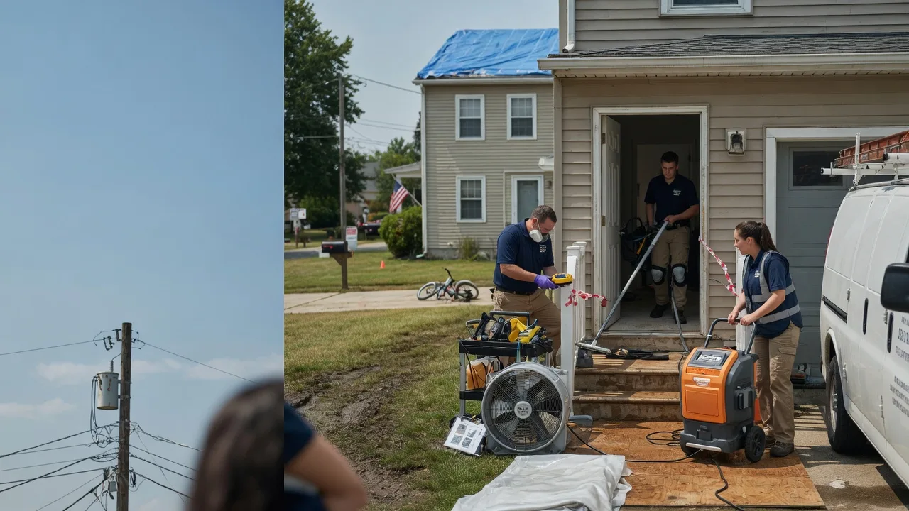 Water Damage Repair in Thornton, IL near me